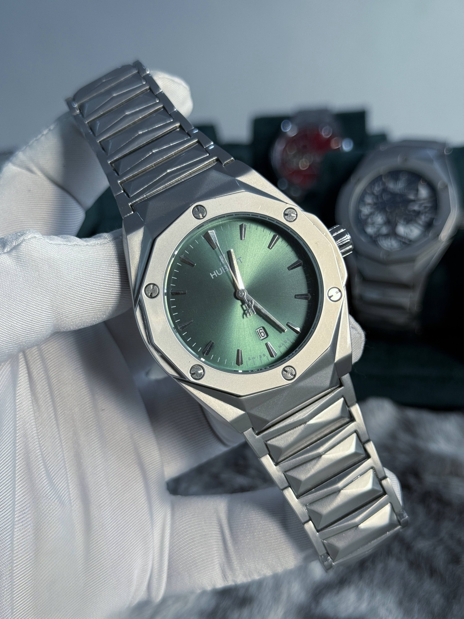 Hublot Octagon Skeleton / Chronograph Luxury Edition,