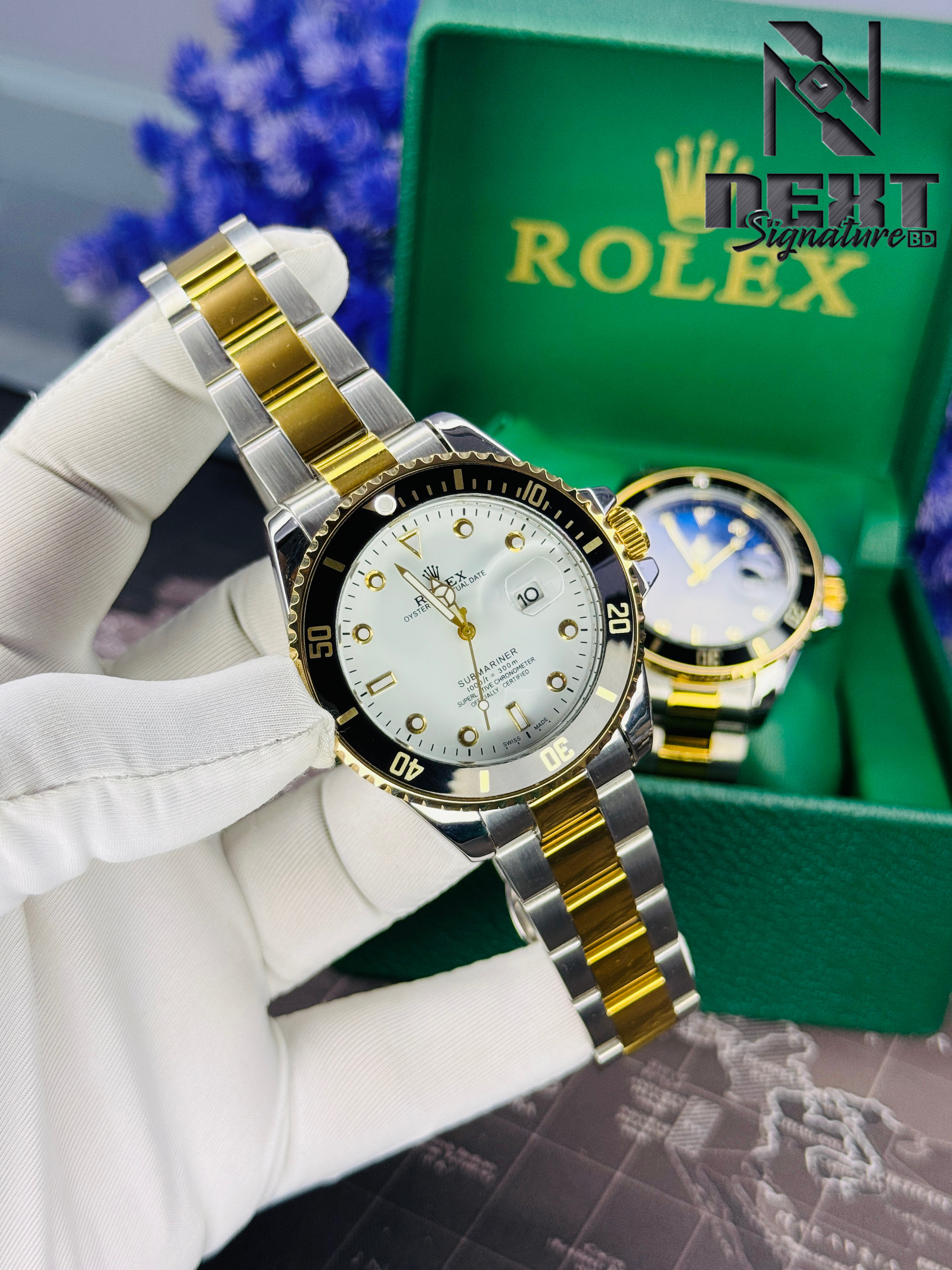 Rolex submariner (White Dial)