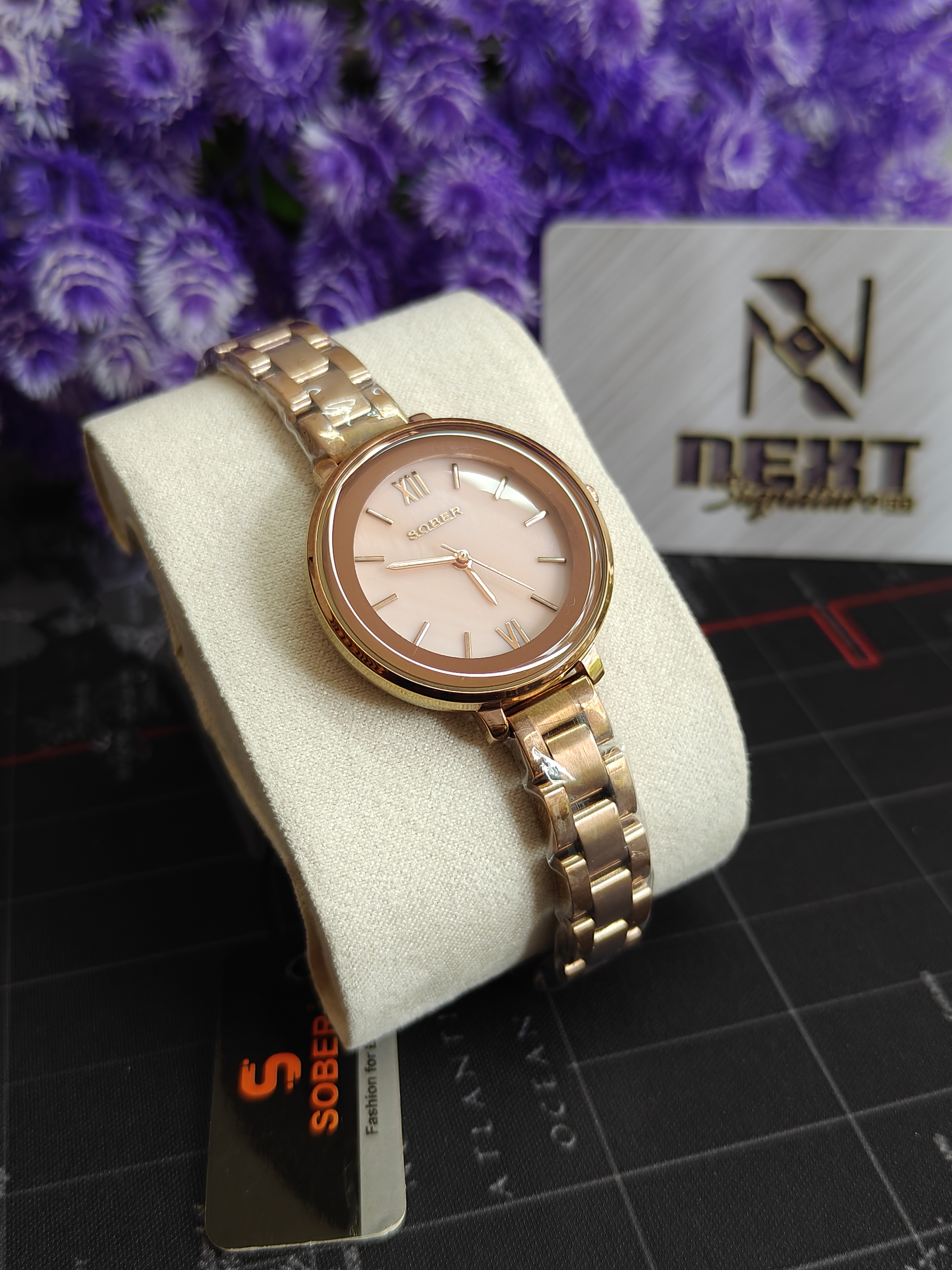 SOBER Classic Gold Dial Women’s Watch