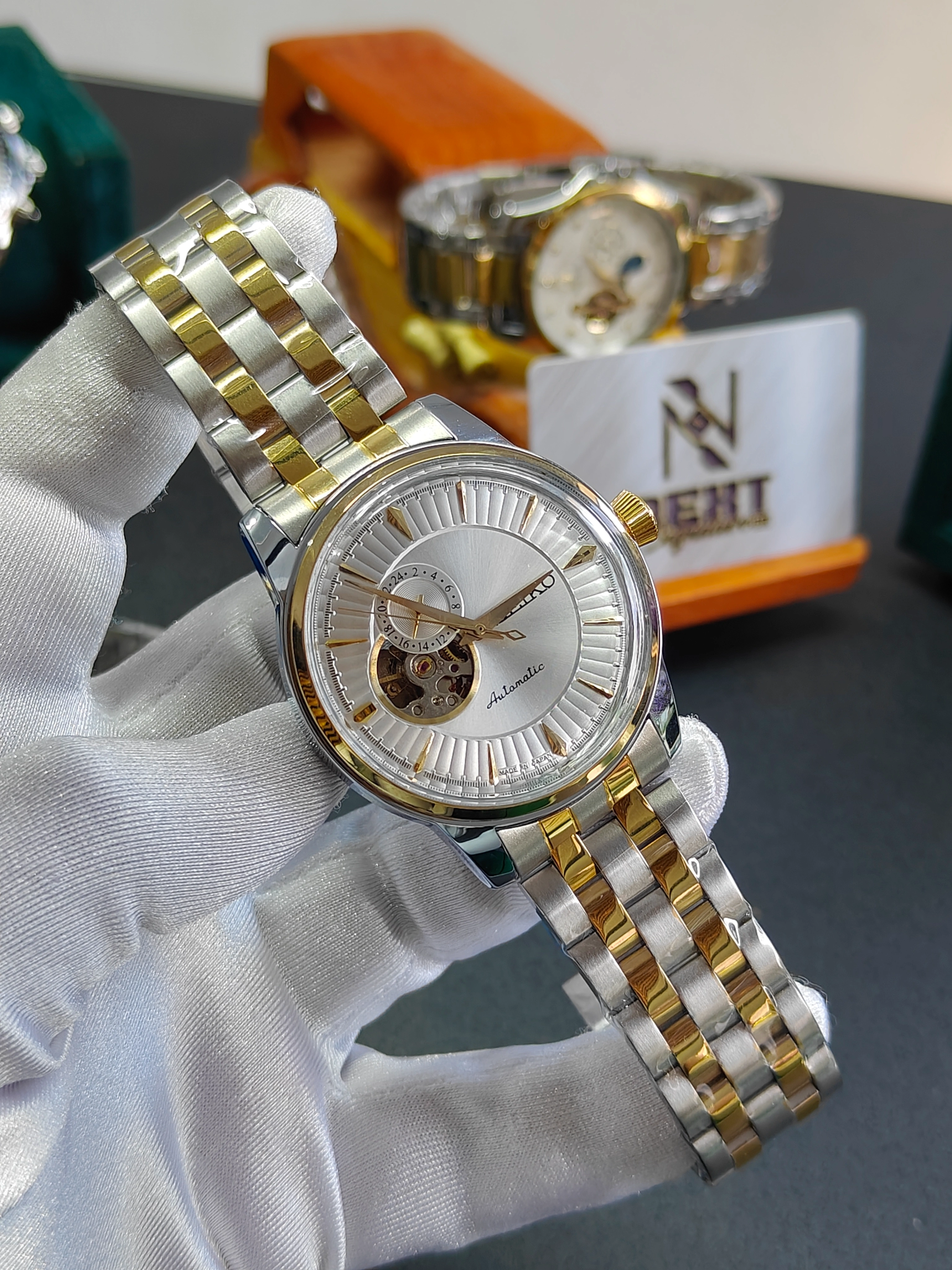 Seiko Presage Cocktail SSA358 White Dial