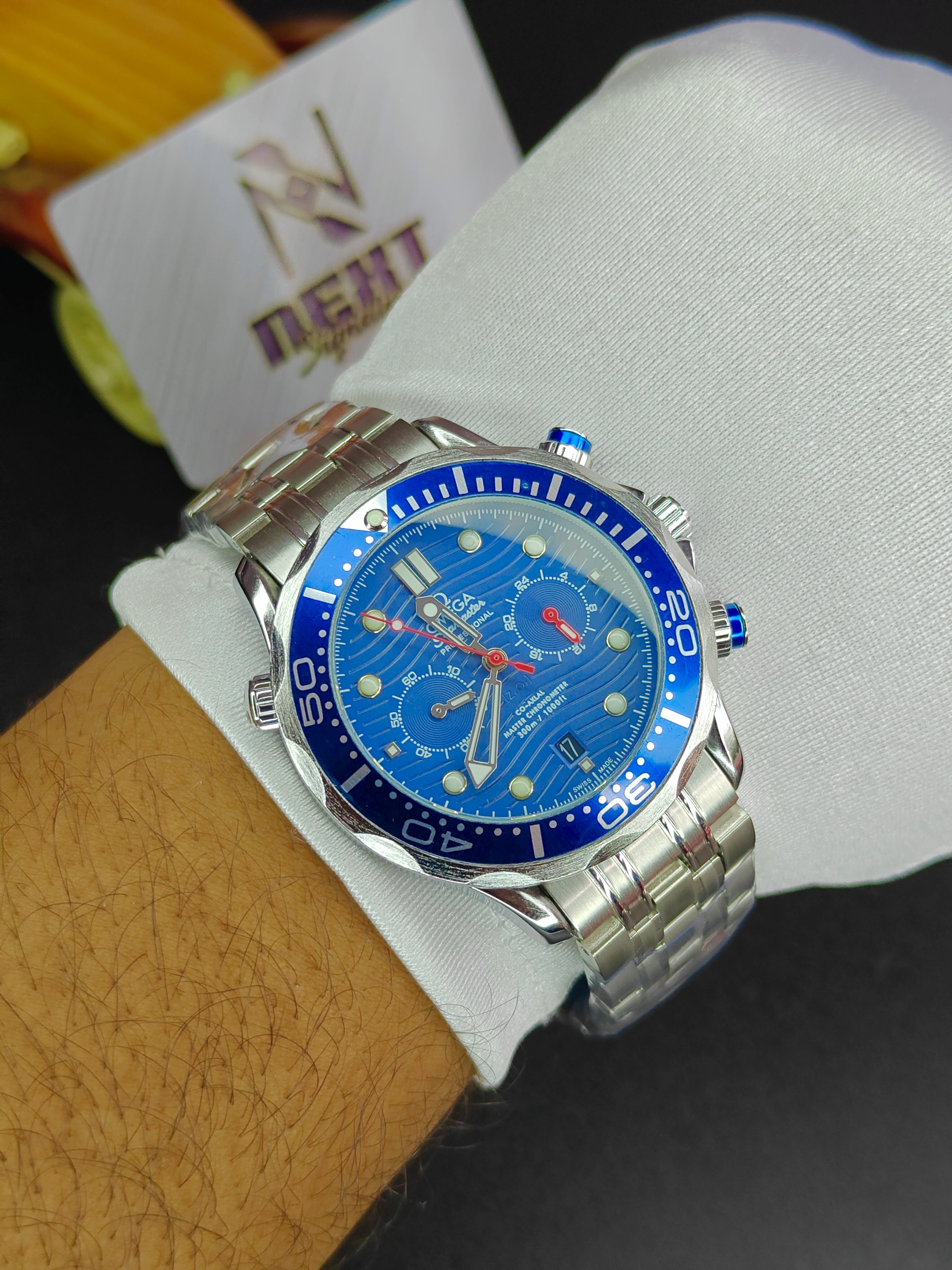 🔥 Omega SeaMaster Blue Edition