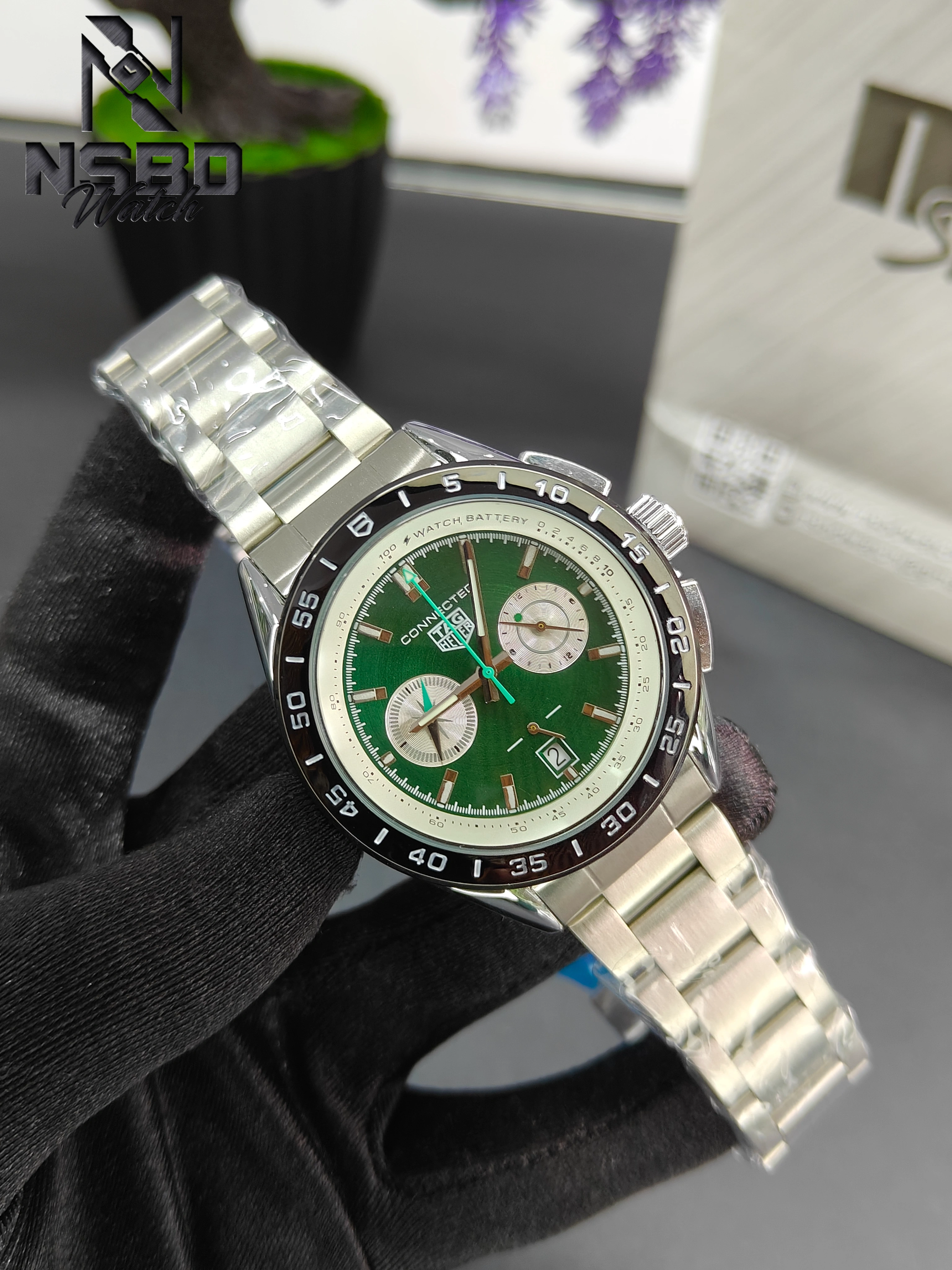 TAG Heuer Connected Style Watch – Green Dial